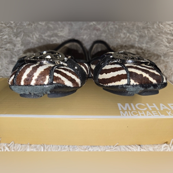 Michael Kors Fulton Animal Print Ballet Flats - Picture 7 of 9